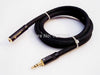 IWISTAO 하이파이 이어폰 연장 케이블 3.5mm 암-남성 스테레오 4N OFC 와이어 금도금 단자
