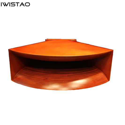 IWISTAO HIFI Empty Birch Plywood Wood Horn 1 Piece for 15-18 Inch Woofer TAD TH-4001 Matched Super Tweeter 600mm