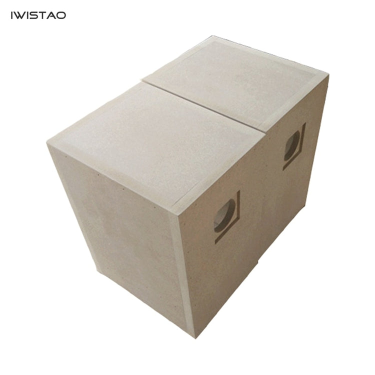 IWISTAO HIFI Labyrinth 2-way Empty Speaker Enclosure 4 Inch 1 Pair Su ...