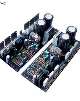 IWISTAO HIFI Power Amplifier Finished Board 1 Pair 200W Golden Throttle A60 AC24VX2 ~ AC42VX2 DIY