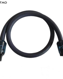 IWISTAO HIFI Power Cord Japan Original Oyaide Socket Tail Plug FURUTECH OFC Cable Base Black DIY