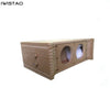 IWISTAO HIFI Sub Woofer Empty Cabinet 1 PC  5~6 Inch  MDF Labyrinth Structure AM10