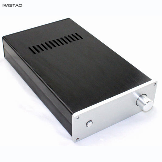 IWISTAO HIFI Tube Amplifier Preamplifier Casing W190*D315*H65mm Whole Aluminum Black Silver Panel