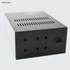 IWISTAO HIFI Tube Amp Casing W220*D308*H121mm Whole Aluminum Power Stage DAC Black /Silver Panel