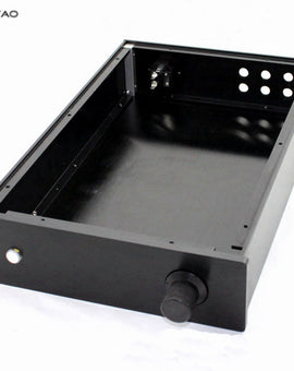 IWISTAO HIFI Tube Amplifier Casing W236*D363*H70mm Whole Aluminum Black