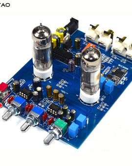IWISTAO HIFI Tube Preamp Tone Finished Board Tube 6J5 Bluetooth 5.0 APT-X