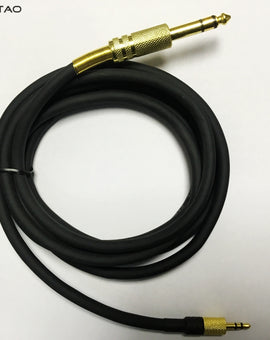 IWISTAO OFC Audio/Video High Grade Cable 6.35mm to 3.5mm Stereo Sound Console Copper 2m to 10m Black