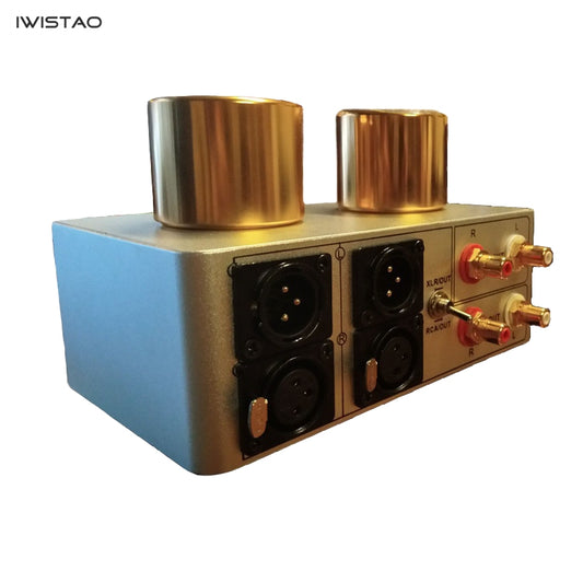 IWISTAO 패시브 프리앰프 키트 언밸런스-밸런스/RCA-XLR/신호 변압기