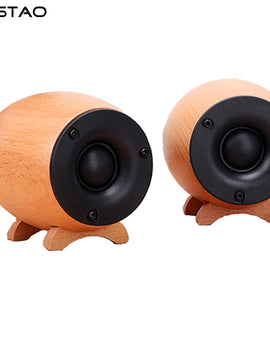 IWISTAO Solid Wood Tweeter Speaker Retro Wood Professional Super High Frequency Compensation Independent Cabinet HIFI Audio DIY