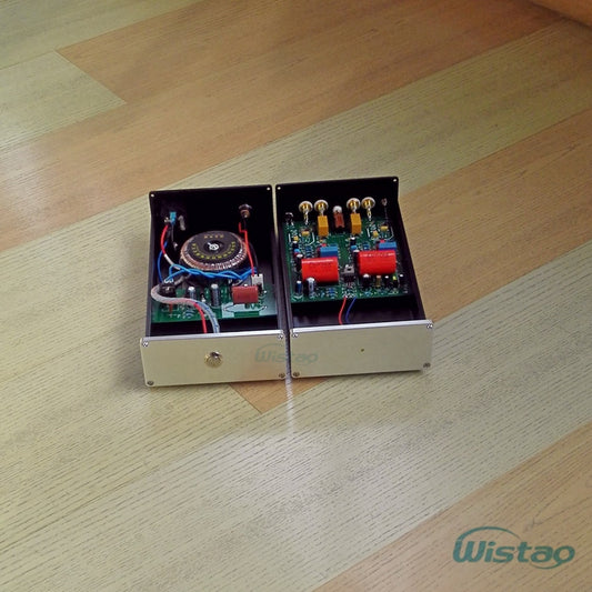 IWISTAO 分割型 MM/MC フォノ ステージ アンプ LP フォノ HIFI オーディオ用ブースト変換を交換