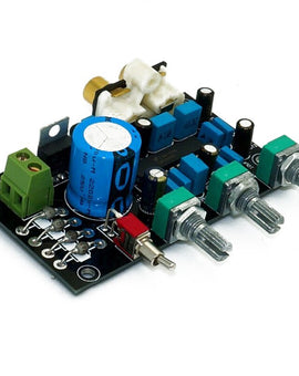 IWISTAO Tone PCBA Board Kits HIFI Audio LM1036 Equal Loudness Control Bass Treble Volume
