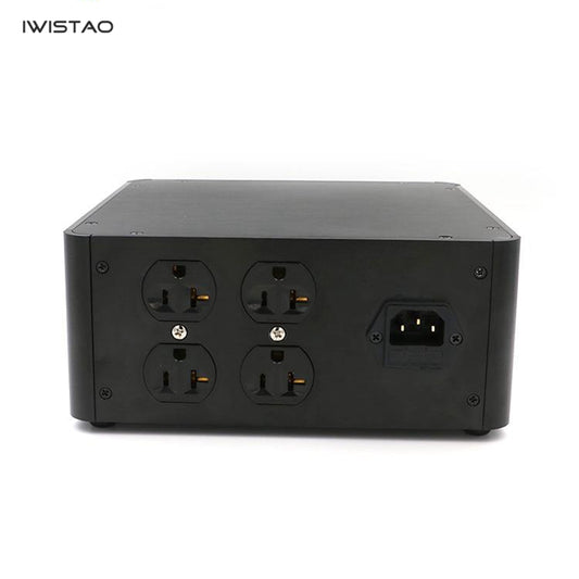 IWISTAO Toroidal Transformer 500W Balanced Isolation Box for Preamp CD 플레이어 Headphone Amp LP