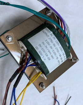 IWISTAO Tube Amp Power Transformer 200W 275V-0-275V 3.15V 7V 12V 50V Silicon Steel Sheets Oxygen-free Copper Wire Audio DIY