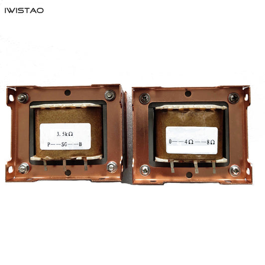 IWISTAO 진공관 앰프 15W 출력 변압기 1 쌍 Z11 단일 종단 실리콘 스틸 3.5K 울트라 선형