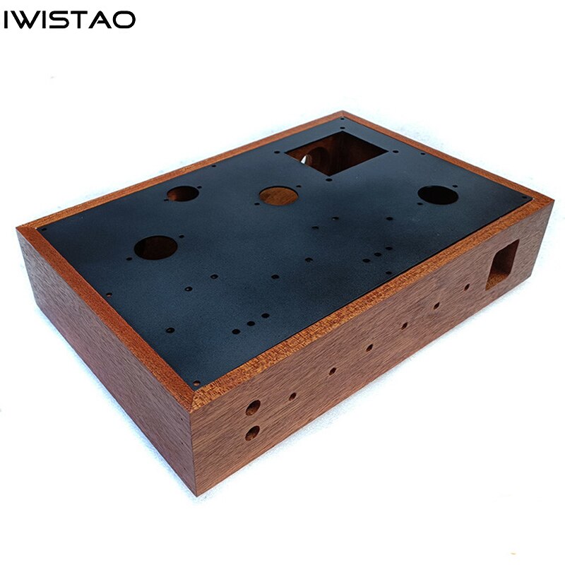 IWISTAO Tube Amplifier Casing Chassis Sapele Wood Frame for 6v6/6P6P/5 ...