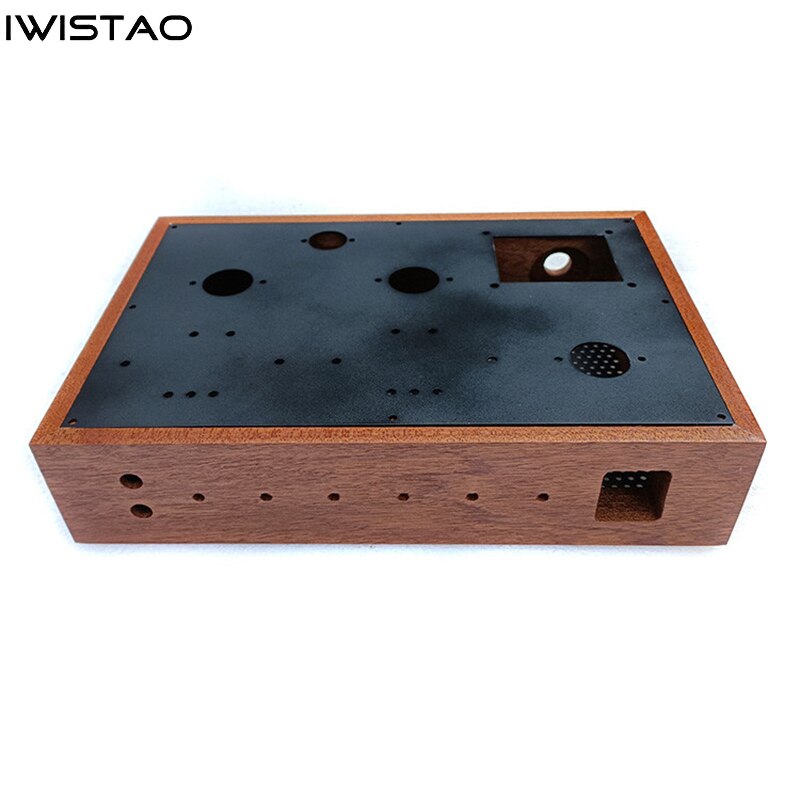 IWISTAO Tube Amplifier Casing Chassis Sapele Wood Frame for 6v6/6P6P/5 ...