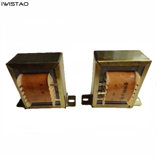 IWISTAO 튜브 증폭기 출력 변압기 6.5W 단일 종단 실리콘 스틸 전원 6P1/6P6P/6P14/6V6 오디오 하이파이 DIY