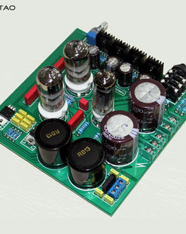 IWISTAO Tube Headphone Amplifier Class A Finished Board 6N3 Preamp 6Z4 Rectifier Lehmann