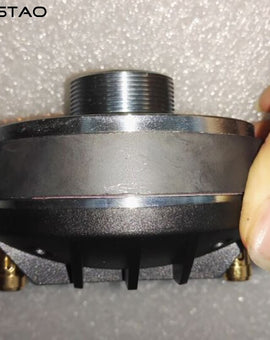 IWISTAO Tweeter Drive Head 1 Inch Throat 34 Core Titanium Film Horn Delicate Transparent For Wood Horn HIFI Audio DIY