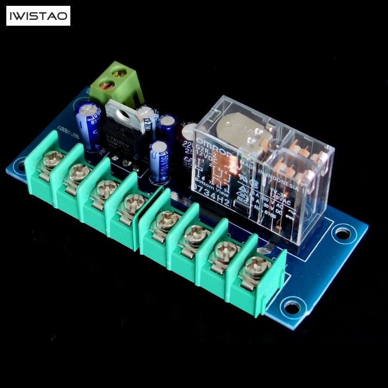 Upc1237 Protection IWISTAO UPC1237 Speaker Protection Board Om ron Relay HIFI Amplifier ...