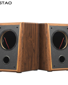 IWISTAO 8 Inch Full Range Speaker Empty Cabinet Passive Speaker Enclosure Wood 25mm High Density MDF Board Volume 28L DIY
