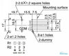Japanese ALPS Quadruple Double Motor Potentiometer Volume 100K