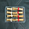 Lengthened Terminal Speaker Terminals Amp Copper Sand Gold Plated Screw length 40mm Red and Black
