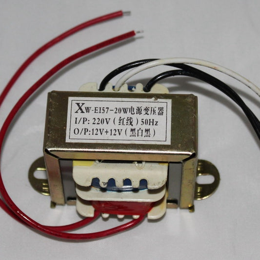 IWISTAO 전력 변압기 프리 앰프 앰프 HIFI 오디오 DIY 용 듀얼 12V EI