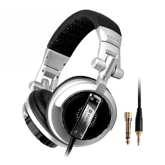 HIFI Headphone  Impedance 32 ohms DJ Earphone 106dB Cable length 2.5m 3.5mm Audio Input 6.5mm Adaptor