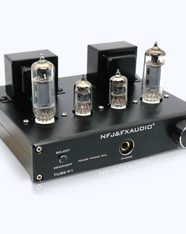 HIFI シングルエンド クラス A パワー チューブ アンプ ヘッドホン アンプ MCU コントロール PHONO/RCA 入力 デスクトップ 2X2.5W TUBE-P1