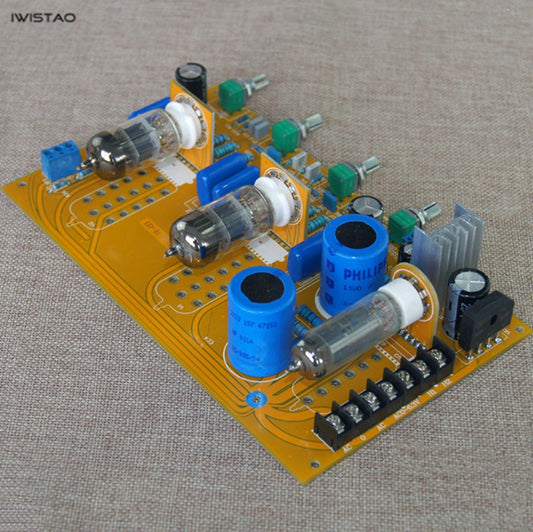 IWISTAO Tube Tone Adjustment Board 6N3 Preamp 6Z4 Rectification Sweet Natural Taste DIY