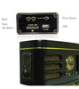 チューブ ハイブリッド ラジオ 6N2 Preap 12W 電源 AM/FM 4 インチ スピーカー Bluetooth 木製キャビネット