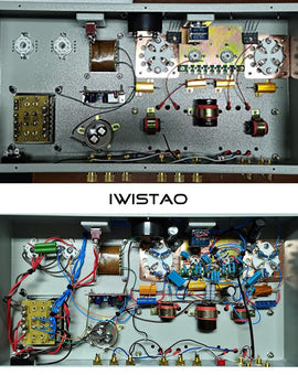 Vacuum Tube Amplifier 300B Kit Single-ended Class A No soldering 6F3 Preamplifier DIY Kits HIFI