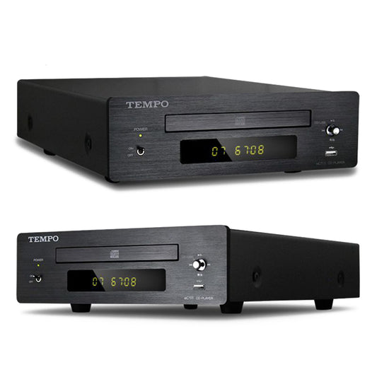 ハイファイ CD プレーヤー HD850 PCM1796 DAC サポート 2T U ディスク ブラック/シルバーパネル ブラックケーシング 同軸オーディオ
