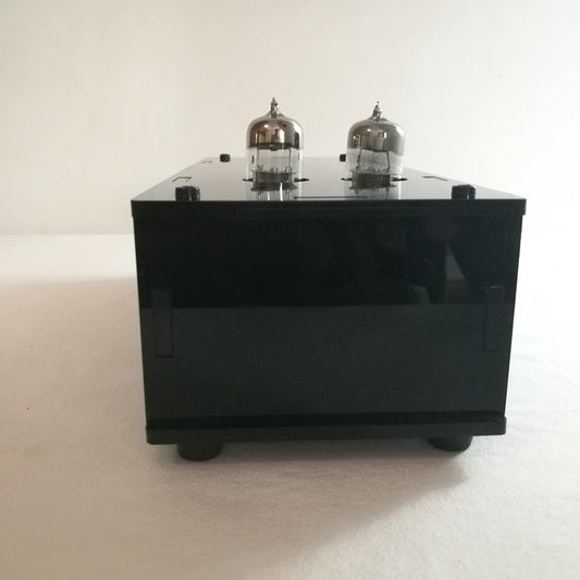 IWISTAO Tube Preamplifier Matisse Circuit 2x6N3 PMMA Casing Black Piano Paint Musical Flavor 