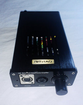IWISTAO 밸런스드 헤드폰 앰프 HIFI TPA6120A2 AMP 16~600 옴 750 mW/300 옴