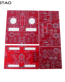 IWISTAO 300B Monoblock Single-ended Power Amplifier Empty PCB 4 PCS Boards Refer to AUDIO NOTE MEI SHU AN300B HIFI Audio DIY