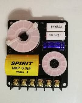 HIFI 2 Way Crossover Point 3.2KHz for 6.5-inch 4-8 ohm Speaker Unit Max Power 150W