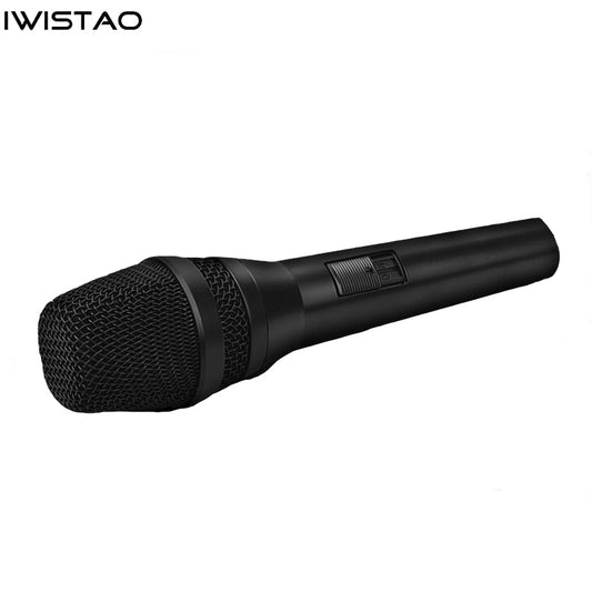 Professional Home KTV Wired Microphone Moving Coil Metal Shell for Stage Performance Karaoke Conference