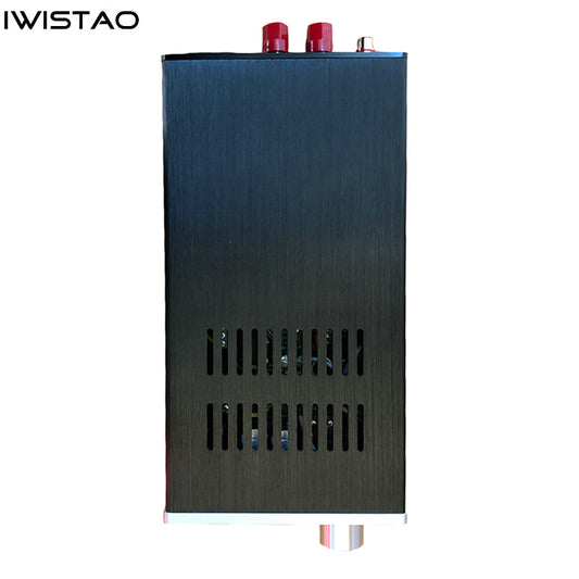 IWISTAO 2X30W HIFI アンプステレオ LM1875 パワーアンプデスクトッププリアンプ OP TL084 独立整流器