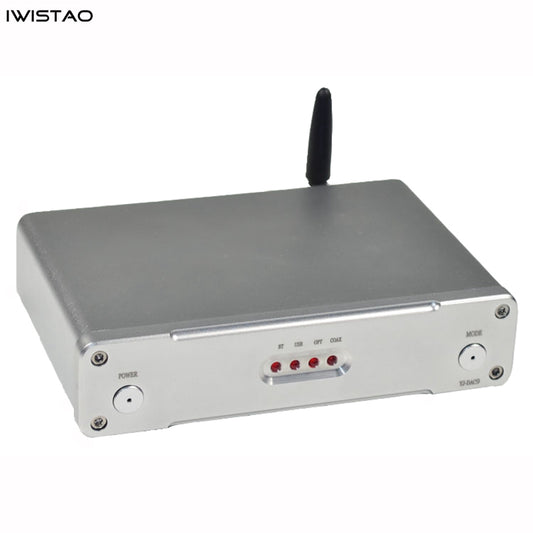 IWISTAO HIFI オーディオファン ES9038 Q2M DAC デコーダー ファイバー同軸 USB XMOS208 Bluetooth 5.0 QCC3008 APT-X