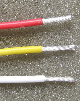 1.5 Square mm Signal Cable OFC Core Silver-plated Wire Teflon Sheath For Amp Speaker Cabinet 5m/lot