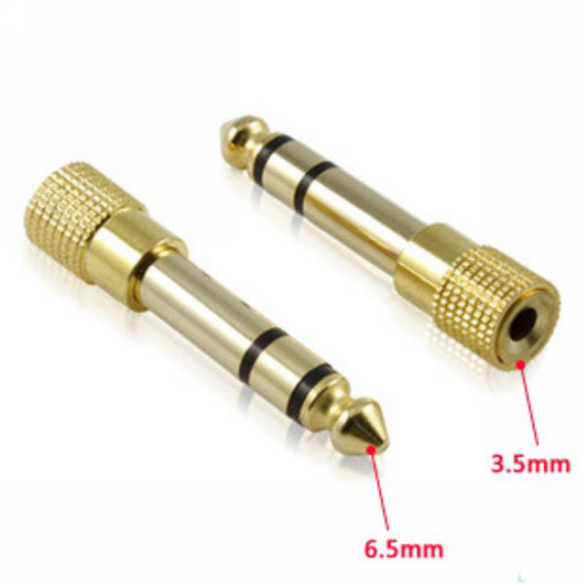 IWISTAO 6.5mm male to 3.5mm female Audio Convertor Gold-plated OFC for DAC Headphone Amp