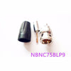 BNC コネクタ 2 ピース/ロット NBNC75BLP9 NEUTRIK デジタル高精細 HD-SDI 75-4 BNC Q9 ケーブルプラグ HIFI DIY