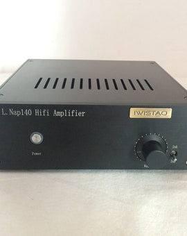 IWISTAO HIFI Power Amplifier 80Wx2 Stereo NAP140 MellowSoft Sound Tube Taste Black