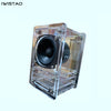 IWISTAO 20W HIFI 3 Inch Transparent Labyrinth Speaker 4 ohm 84dB 1 Pair Stereo Audio