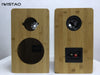IWISTAO HIFI 6.5 Inch 2 Way Speaker Empty Enclosure Inverted 1 Pair Bamboo for Tube Amp