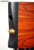 IWISTAO HIFI 2 ウェイ 6.5 インチ本棚空のスピーカー キャビネット 1 ペア曲面形状逆ローズウッド木製ベニヤ 18.5L
