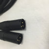 XLR plug with gold-plated contact