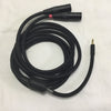 IWISTAO HIFI 3.5mm to XLR Connecto Active Monitor Speaker Cable Black